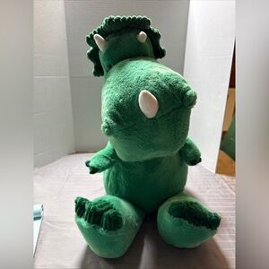 Target Gigglescape 22 Inch Green Dinosaur Stuffed Animal Plush EUC Super Soft!